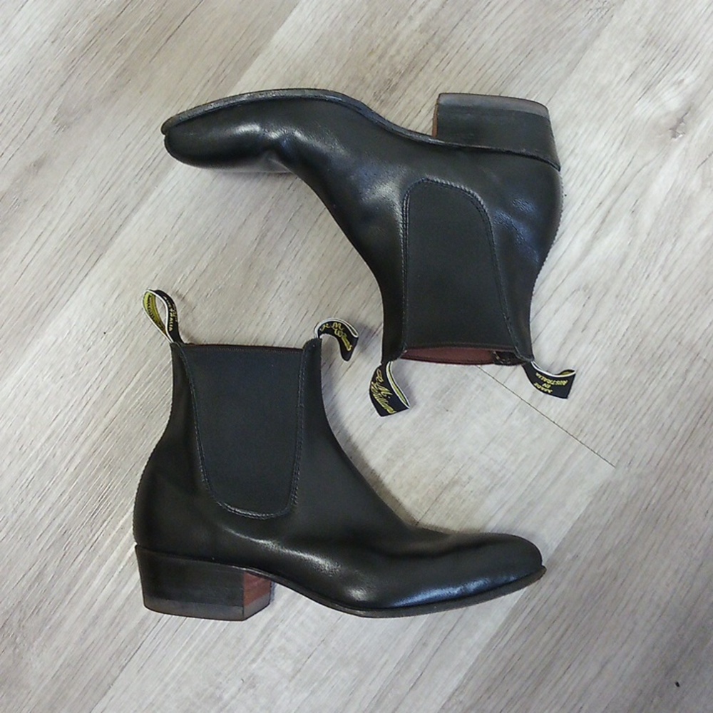 R.M. Williams Black Leather Boots - Picture 7 of 7